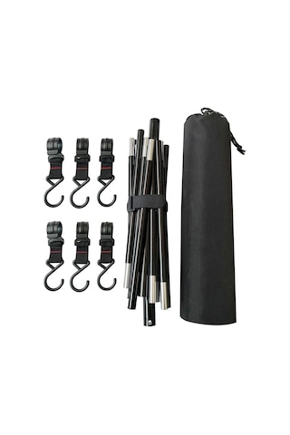 Kamp Rafı Katlanır Çantalı 6 Taşıma Askılı