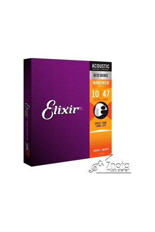 Elixir 11002 Akustik Gitar Teli 010-047 Bronz