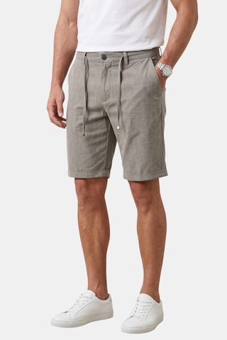Deep Sea Deepsea Vizon Slim Fit Likralı Çizgi Dokulu Beli Lastikli İpli Erkek Şort Kapri 2601743