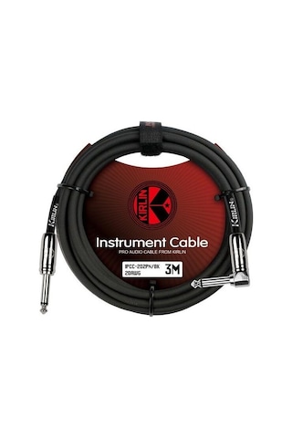 Kırlın Ipcc-202Pn-3M-Bk - 1-4" Mono Plug