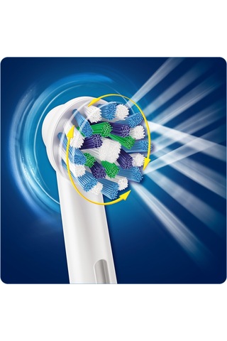 Oral-B Cross Action Clean&Maximiser Şarjlı Diş Fırçası Yedek Başl