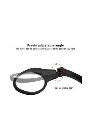 Xbyc 4014 Reflektörlü Gidon Bağlantılı Ayna Geniş Açılı Ayarlanabilir Bisiklet Dikiz Aynası