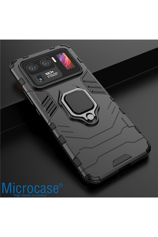 Xiaomi Mi 11 Ultra Batman Serisi Yüzük Standli Armor Kilif 492389306