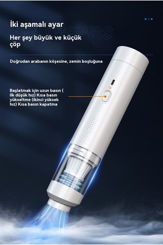 Jian Fan Araba Elektrikli Süpürge El Emme Ve Üfleme Çiftçilibaçlıbeyaz