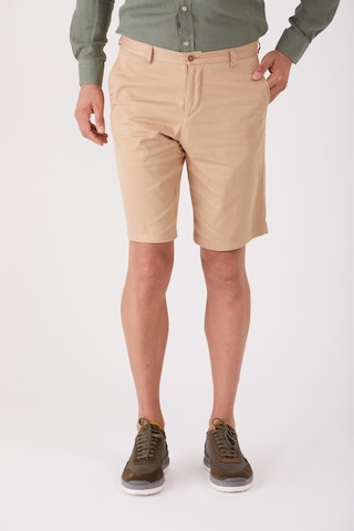Dufy Camel Erkek Regular Fit Short - 86791 Camel