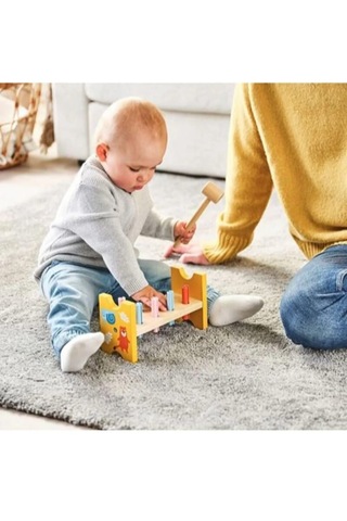 Ikea Uppsta Çocuk Eğitici Çekiç Bloğu Oyuncak