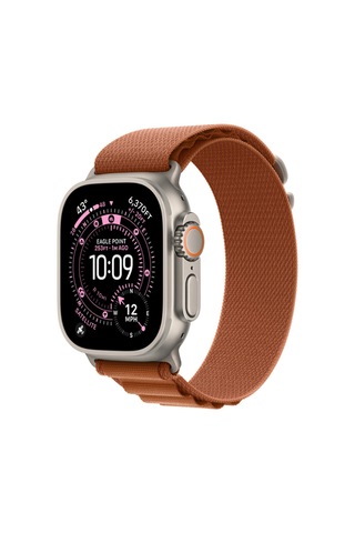 Watch Ultra 49mm Frms Krd-74 Hasır Kordon - Kahverengi
