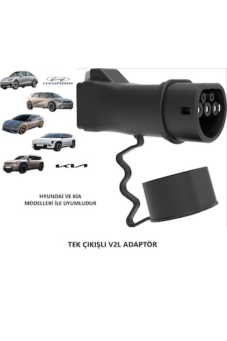Bemis Ssangyong, Hyundai ve Kia Uyumlu Tek Çıkışlı V2L Adaptör