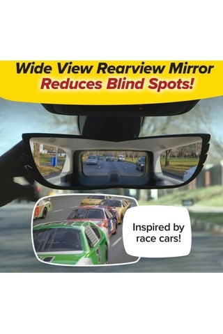 Sones Geniş Açılı Dikiz Aynası Kör Noktaları Azaltır Çoğu Otomobil Suv'una Uyum Sağlar