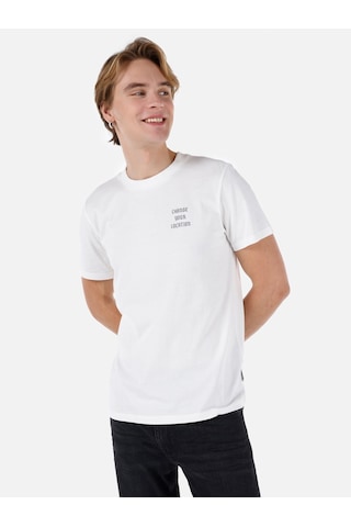 Colin's Colins Beyaz Erkek Tshirt K.Kol Cl1068187 Q1.V1 Ofw Beyaz