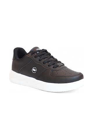 2228-wickers Air Force Modeli Anatomik Tabanlı Üst Kalite Unisex Sneakers Ayakkabı Siyah - Beyaz