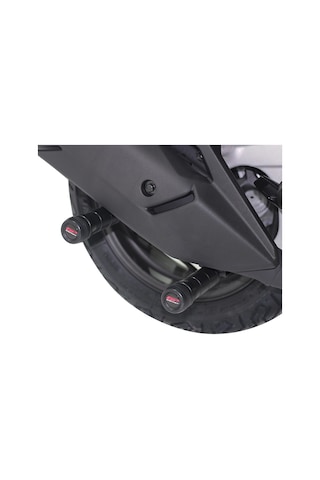 GP Kompozit Honda PCX 125-150 2018-2022 Uyumlu Egzoz Koruma Takozu Siyah