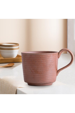 Suntek Seramik Kahve Kupa 360 Ml Japon Tarzı Retro Latte Stil-b