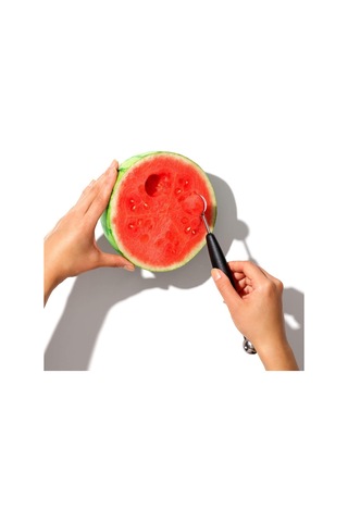 Oxo Good Grips Paslanmaz Çelik Kavun Kesicisi, Siyah/gümüş Diğer