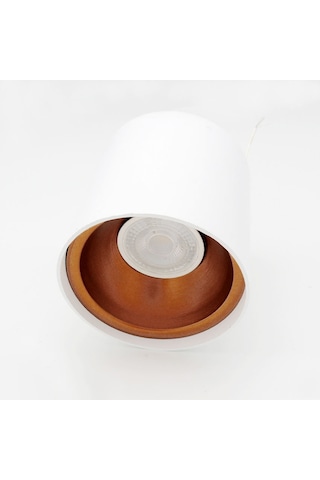 Sunlight Sıva Üstü Yuvarlak Beyaz Led Spot Armatür Gu10 Led Gün I Beyaz