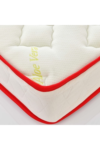 Naturel Ergonomik Bebek Yatağı Çocuk Yatağı Kırmızı 60 x 120 CM