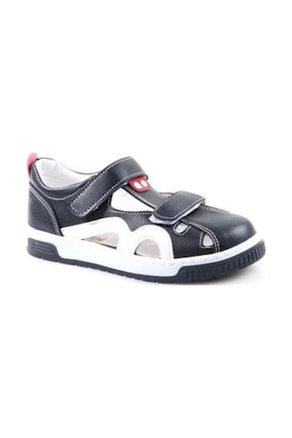 Papuçcity Arzen 02434 Orto Pedik Erkek Çocuk Sandalet Ayakkabı Lacivert - Beyaz