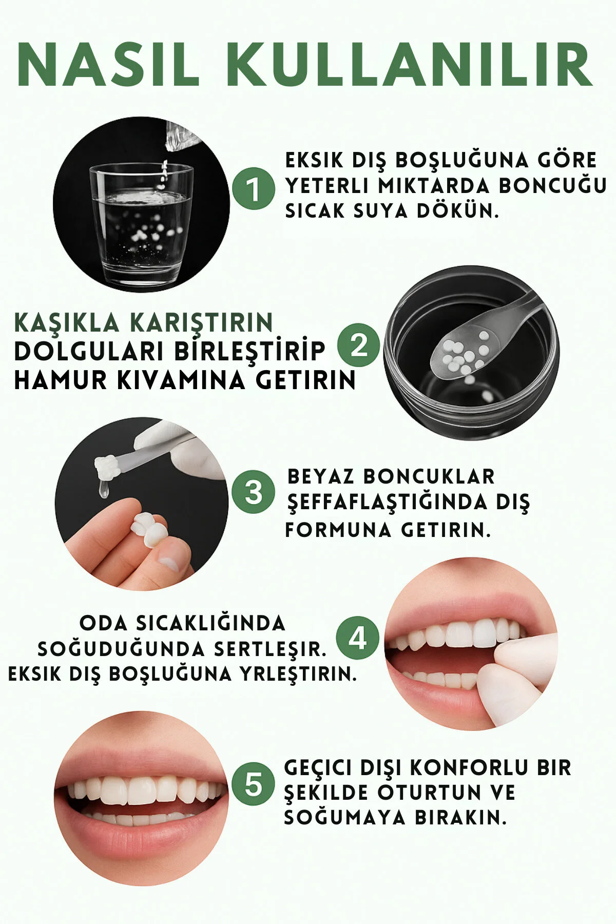 Moldable Diş Onarım Kiti
