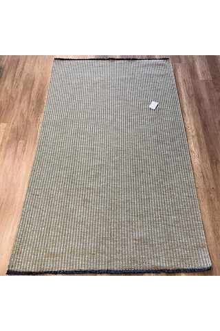 Hoom Rugs Mirel 7310 Yeşil Kaymaz Pamuklu Dekoratif Kilim