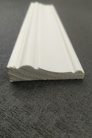 Diecor Dekoratif Boyanabilir 25 Adet 7 Cm Polistren Duvar Bordürü Ekru Model:xa305