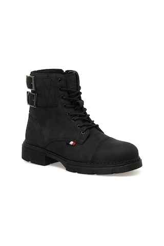 U.S. Polo Assn. Petros 2PR Erkek Bot Siyah