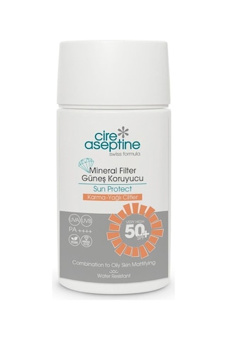Mineral Filtreli Güneş Kremi Karma Ve Yağlı Ciltler 50 Spf 50 Ml