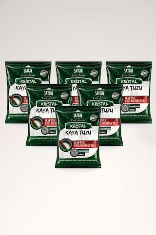 Saygın Kaya Tuzu Sofralık 6 x 500 G