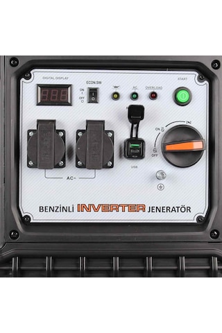 Hegı Taşınabilir Inverter Benzinli Jeneratör 4.5kva Max -26946