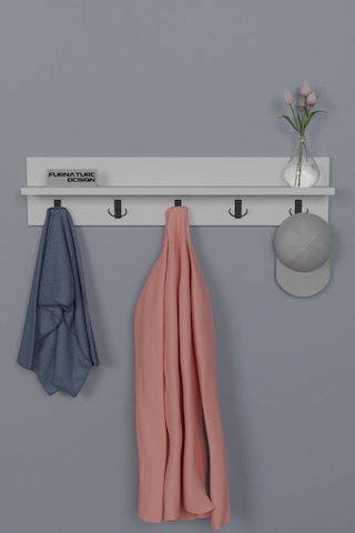Portmanto Duvar Askılığı Antre Hol Askılık Beyaz Diğer