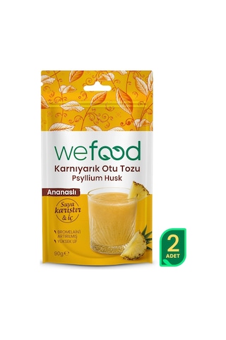 Wefood Ananaslı Karnıyarık Otu Tozu 90 G 2'li 8683347037735 Diğer