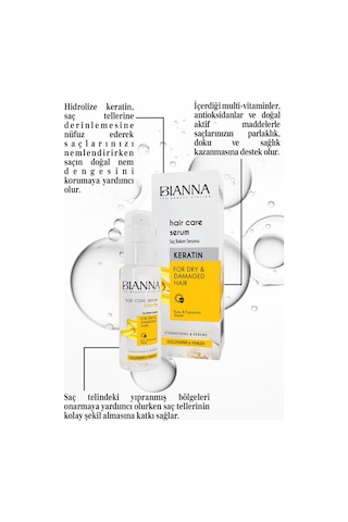 Keratin Saç Bakım Serumu 75 ML