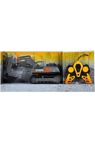 Mx City Uzaktan Kumandalı 1:12 Ölçekli Şarjlı Kepçe Turuncu 653a Turuncu