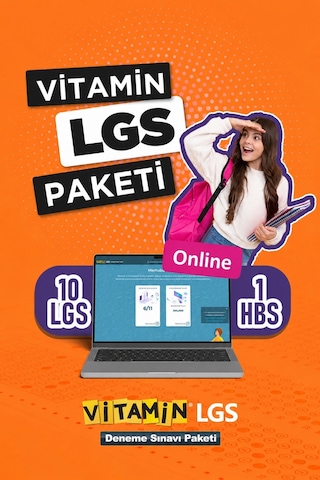 LGS 2027 Deneme Sınavı Paketi - 11 Online Deneme (10 LGS + 1 HBS) - PDF ve Video Çözümlü (Sadece Dijital Lisans)