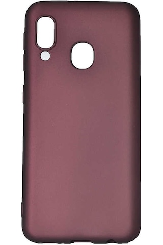 Samsung Uyumlu Galaxy A20e Kılıf Zore Premier Silikon Kapak Saks Mavi