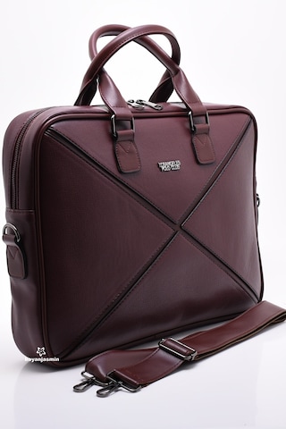 Bordo Laptop & Evrak Çantası Bordo