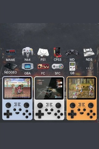 Powkıddy Rgb20s 64gb Retro Gamepad - Beyaz Diğer