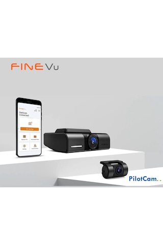 Finevu Gx4k Ultra Hd 4k 2ch Wi-fi Türkçe 2 Kameralı Araç Kamerası