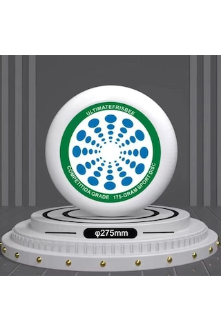 Konesam Yetişkinler İçin Sporcu Stili 175g Led Işıklı Hızlı Dönüşlü Spor Frisbee - 27.5cm Pe Malzeme Spor Aleti