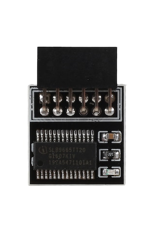 Tpm 2.0 Şifreleme Güvenlik Modülü Uzaktan Kart Lpc-12pın Modülü