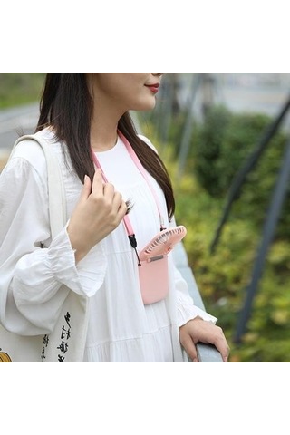 Mini Fan Usb Şarj Edilebilir El Fan Ayarlanabilir Masaüstü Fan Hava Soğutucu Ev Ofis Masası Dış Mekan Seyahat Fanlar Eıxtw8 Pembe