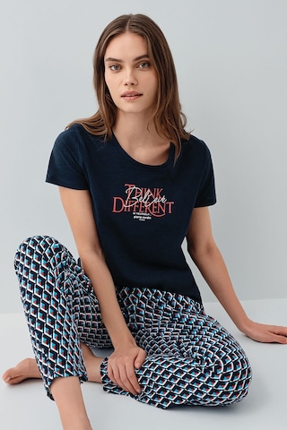Pierre Cardin Kadın Lacivert Pijama Takım Pc9157-s-v2 Lacivert