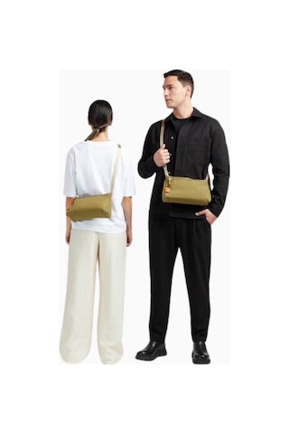 Lojel Niru City Sling 2.5l Unisex Hafif Çapraz Çanta Yağ Yeşili 4