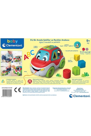 64600 Baby Clementoni - Bultak Araba +9 Ay