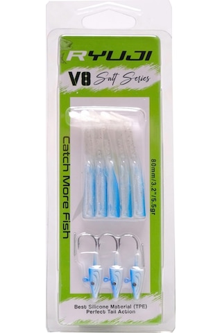 Ryuji V8 5.5gr. 8cm Silikon Yem