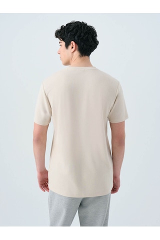 Loft Basic Taş Erkek T-shirt Lf2038850