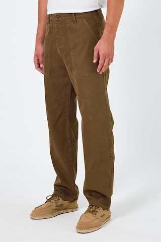 Tarz Cool Erkek Düz Baggy Jean Pantolon Kahverengi