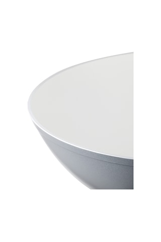 Madame Coco Nano Seramik Wok Tava - Gri/beyaz - 28 Cm Çok Renkli