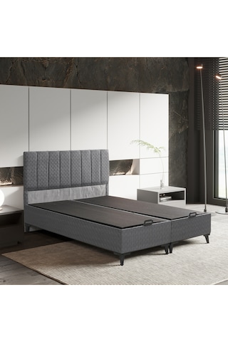 Luna Çift Kişilik Baza Başlık Set 2'li Set 150 x 200 CM