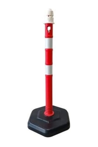 Dubalı Uyarı Dikmesi 63 X 1000 Mm Reflektifli