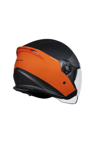 Origine Palio 2.0 Scout Fluo Açık Kask Siyah - Turuncu